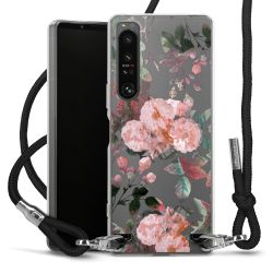 Carry Case Transparent Fabric black/silver