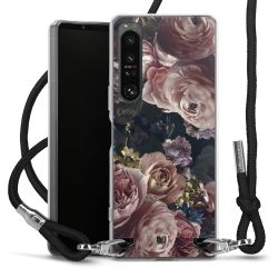 Carry Case Transparent Fabric black/silver