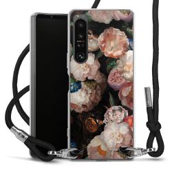 Carry Case Transparent Fabric black/silver