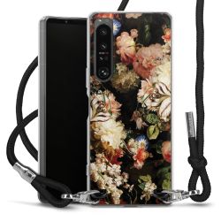 Carry Case Transparent Fabric black/silver