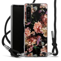 Carry Case Transparent Fabric black/silver