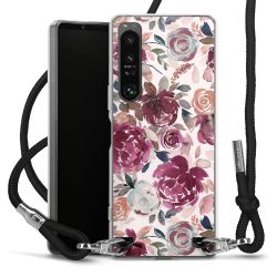 Carry Case Transparent Fabric black/silver