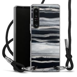 Carry Case Transparent Fabric black/silver