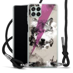 Carry Case Transparent Fabric black/silver