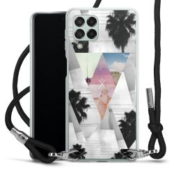 Carry Case Transparent Fabric black/silver