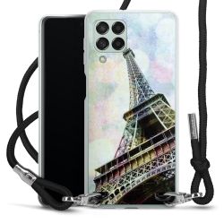 Carry Case Transparent Fabric black/silver