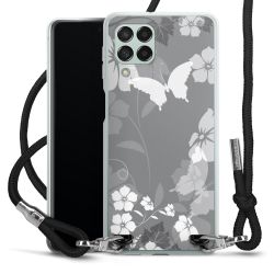 Carry Case Transparent Fabric black/silver