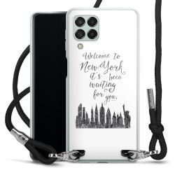 Carry Case Transparent Fabric black/silver