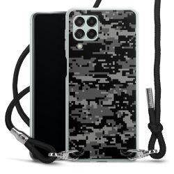 Carry Case Transparent Fabric black/silver