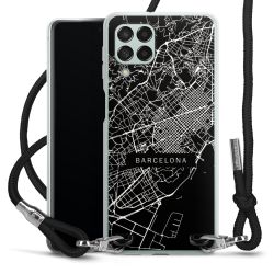 Carry Case Transparent Fabric black/silver