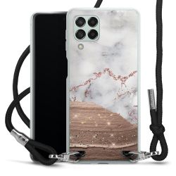 Carry Case Transparent Fabric black/silver