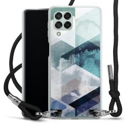 Carry Case Transparent Fabric black/silver