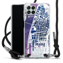 Carry Case Transparent Fabric black/silver