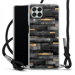 Carry Case Transparent Fabric black/silver