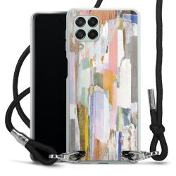 Carry Case Transparent Fabric black/silver