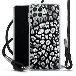 Carry Case Transparent Fabric black/silver