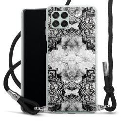 Carry Case Transparent Fabric black/silver