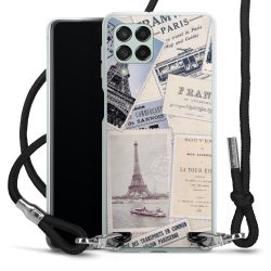 Carry Case Transparent Fabric black/silver