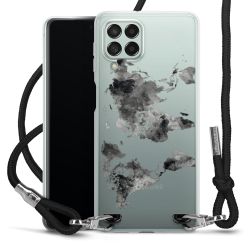 Carry Case Transparent Fabric black/silver