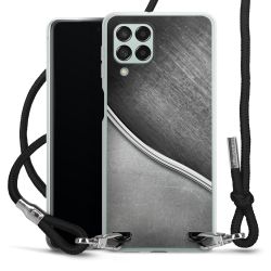 Carry Case Transparent Fabric black/silver