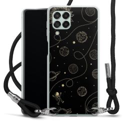 Carry Case Transparent Fabric black/silver