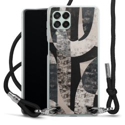 Carry Case Transparent Fabric black/silver