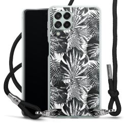 Carry Case Transparent Fabric black/silver