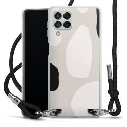 Carry Case Transparent Fabric black/silver