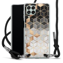 Carry Case Transparent Fabric black/silver