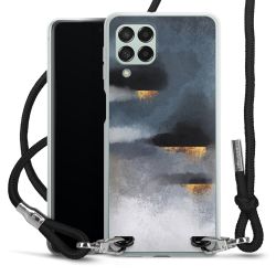 Carry Case Transparent Fabric black/silver