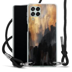 Carry Case Transparent Fabric black/silver