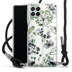 Carry Case Transparent Fabric black/silver