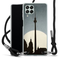 Carry Case Transparent Fabric black/silver