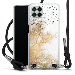 Carry Case Transparent Fabric black/silver