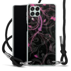 Carry Case Transparent Fabric black/silver