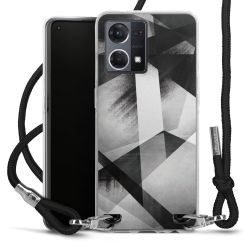 Carry Case Transparent Fabric black/silver