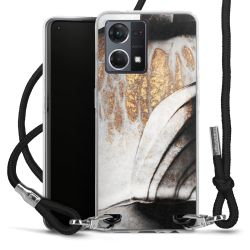 Carry Case Transparent Fabric black/silver