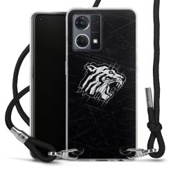 Carry Case Stoff schwarz/silber