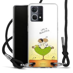 Carry Case Stoff schwarz/silber