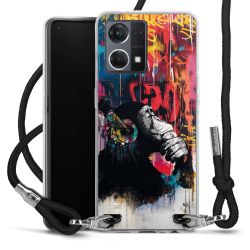 Carry Case Fabric black/silver