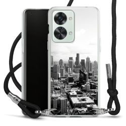 Carry Case Transparent Fabric black/silver