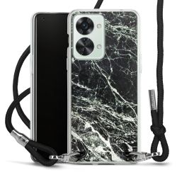 Carry Case Transparent Fabric black/silver