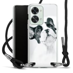 Carry Case Transparent Fabric black/silver