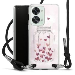 Carry Case Transparent Fabric black/silver