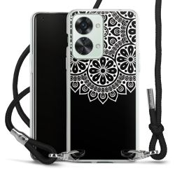 Carry Case Transparent Fabric black/silver