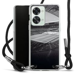 Carry Case Transparent Fabric black/silver