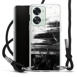 Carry Case Transparent Fabric black/silver