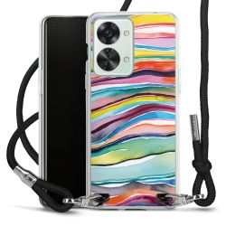 Carry Case Transparent Fabric black/silver