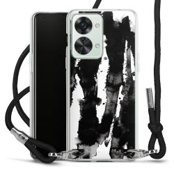 Carry Case Transparent Fabric black/silver