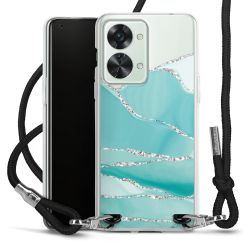 Carry Case Transparent Fabric black/silver